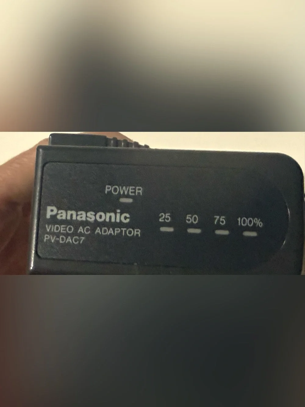 Genuine Panasonic PV-DAC7 AC Adapter Battery Charger For Video Recorder OEM